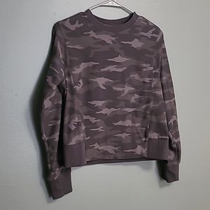 Athleta Camo Crew